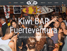 Tablet Screenshot of kiwibar.es